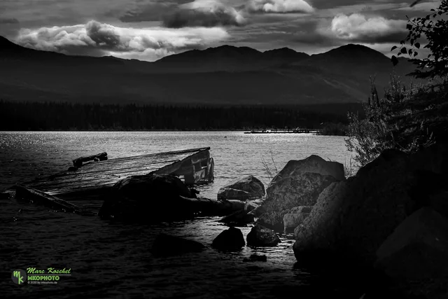 Pontoon on the Klondike Hwy