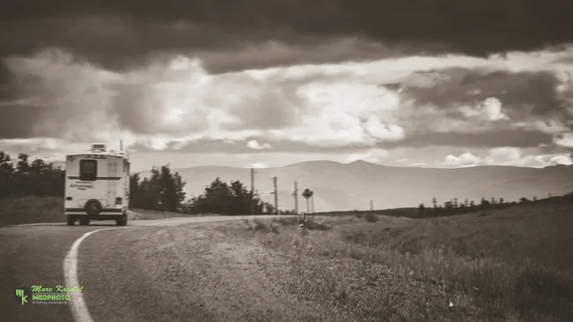 Camper on Road